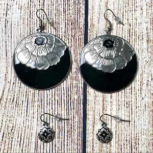 2 Pair Rustic/Western Earrings Bundle